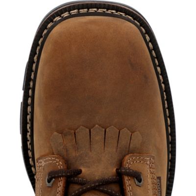 Image showing  Men's Square Toe Lacer 8 in. Brown, GB00650