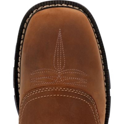 Image showing 2 th Georgia Boot Men's Square Pull On 11 in. Navy