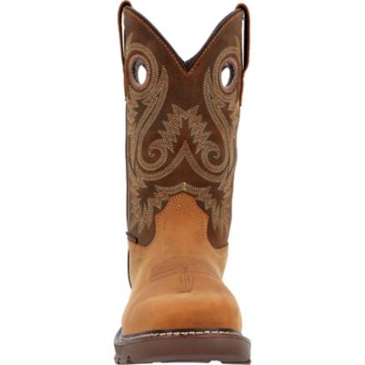 Image showing  Men's Square Pull On 11 in. Tan