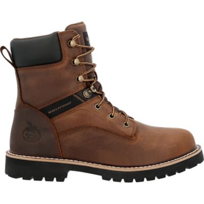 Image showing 6 th Georgia Boot Men's 8 in. Brown,