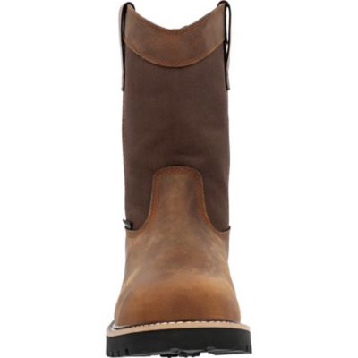 Image showing 3 th Georgia Boot Men's Pull On 10 in. Brown, GB00638