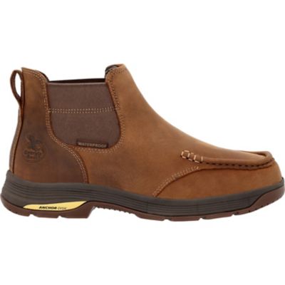 Image showing 6 th Georgia Boot Athens SuperLyte Waterproof Work Chelsea Boot
