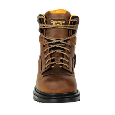 Image showing 3 th Georgia Boot Men's 6 in. Brown, GB00391