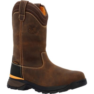 Image showing 0 th Georgia Boot TBD Waterproof Wellington Pull-On Boot