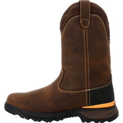 Image showing 4 th Georgia Boot TBD Waterproof Wellington Pull-On Boot