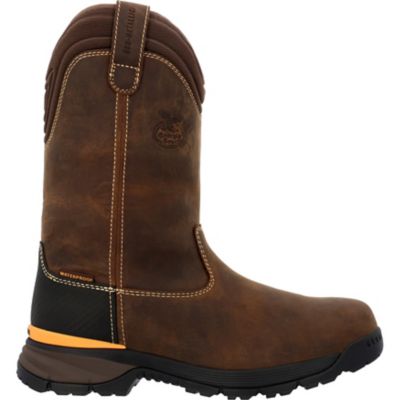 Image showing 6 th Georgia Boot TBD Waterproof Wellington Pull-On Boot
