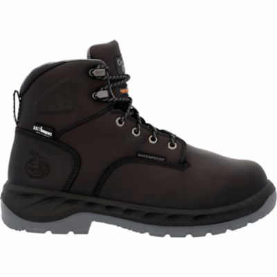 Image showing 6 th Georgia Boot Men's Puncture Resistant 6 in. Black