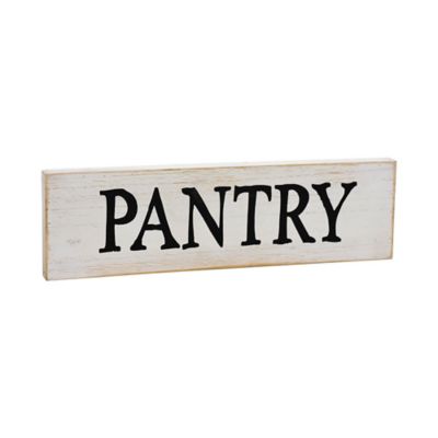 PARISLOFT Small Pantry Wood Sign Farmhouse Kitchen Wall Decor