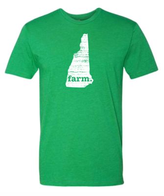 Home State Apparel Unisex New Hampshire State Silhouette Farm T-Shirt