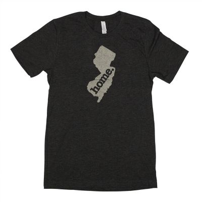 Home State Apparel Unisex New Jersey State Silhouette Home T-Shirt