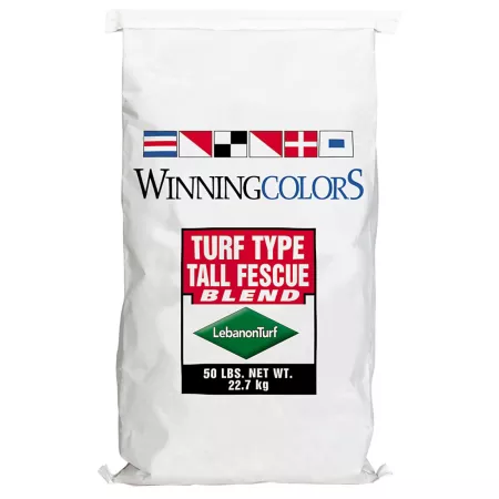 Winning Colors Turf Type Tall Fescue Seed Mix Bag 50 lb. Grass Seed