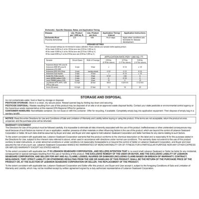 Image showing  PPZ 0.72G Granular Lawn Fungicide Bag, 25 lb.