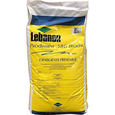 Lebanon Prodiamine 0.58G Biodac Crabgrass Preventer Bag, 40 lb.