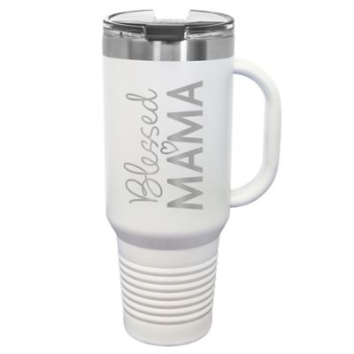 Susquehanna Glass Company 40 oz. Blessed Mama Heart Insulated Travel Mug