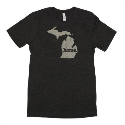 Home State Apparel Unisex Michigan State Silhouette Home T-Shirt