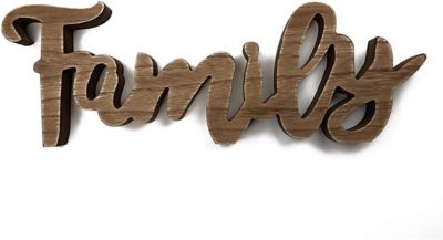 PARISLOFTCutout Family Letter Sign Tabletop Decor