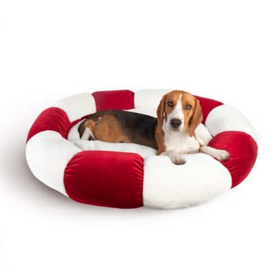 Sherry Kline Candy Cane Pet Bed