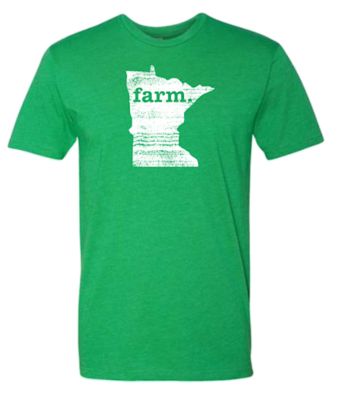 Home State Apparel Unisex Minnesota State Silhouette Farm T-Shirt