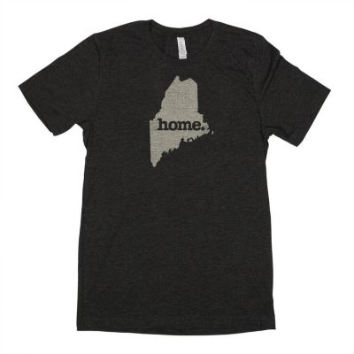 Home State Apparel Unisex Maine State Silhouette Home T-Shirt