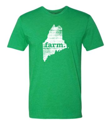 Home State Apparel Unisex Maine State Silhouette Farm T-Shirt