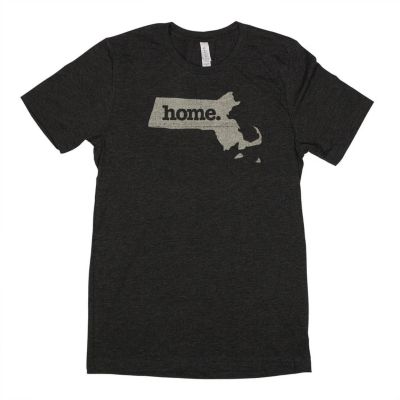 Home State Apparel Unisex Massachusetts State Silhouette Home T-Shirt