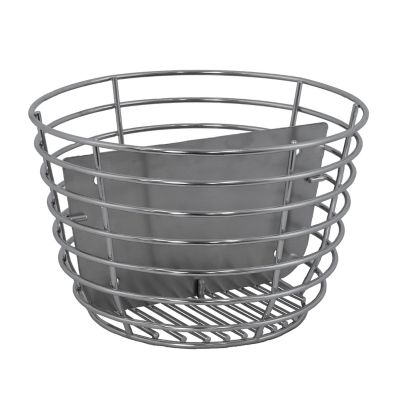 Sunnydaze Decor Charcoal Basket with Divider for Ceramic Kamado Egg Grills, APX-5201