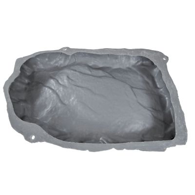 Image showing  Set of 2 Flat Artificial Landscape Rocks with Stakes, DG-246-COMBO-2PK