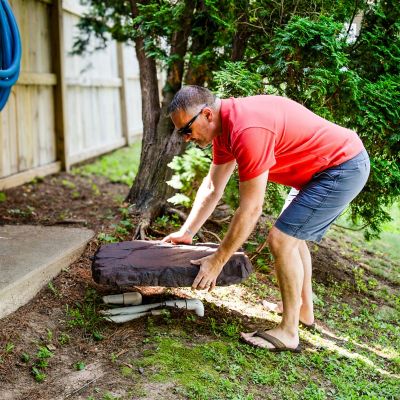 Image showing  Flat Artificial Landscape Rocks with Stakes, DG-260-COMBO