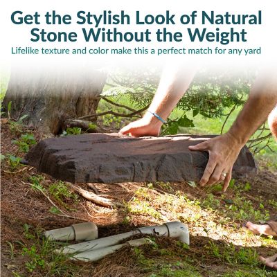 Image showing  Flat Artificial Landscape Rocks with Stakes, DG-260-COMBO