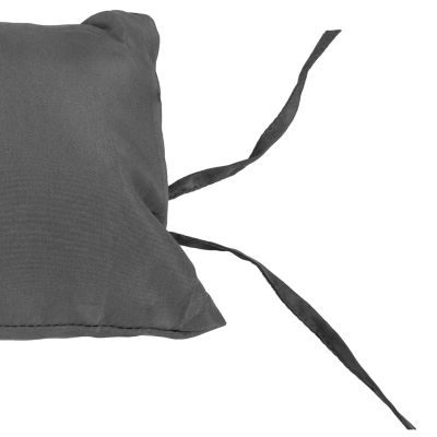 Image showing  Andrei Double Egg Chair Replacement Cushion Set Dark Gray