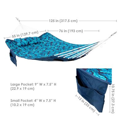 Image showing  Metal Spreader Bar Hammock with Pillow, LY-950