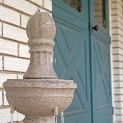 Image showing  Cyprus 3-Tier Polyresin Outdoor Fountain, WNC-124