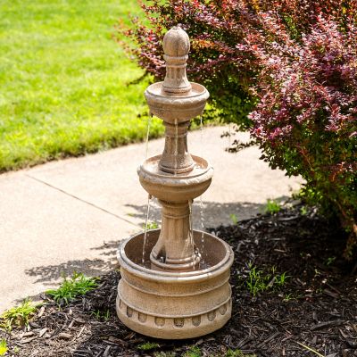 Image showing  Cyprus 3-Tier Polyresin Outdoor Fountain, WNC-131