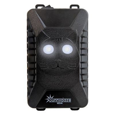 Sunnydaze Decor Under Hood Ultrasonic Rodent Repeller with Flashing Lights - 2.75 W x 4.5 D x 1.25in. H