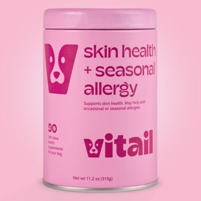 Vitail Skin Health and Seasonal Allergy Dog Supplement, 90 ct.