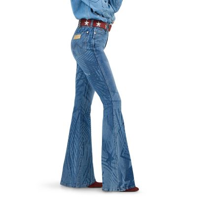 Image showing  x Lainey Wilson Rock Star Bell Bottoms
