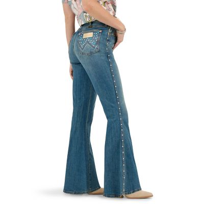 Image showing 3 th Wrangler x Lainey Wilson Bejeweled Bell Bottoms