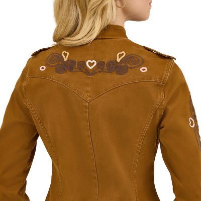 Image showing 5 th Wrangler x Lainey Wilson Embroidered Utility Jacket