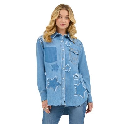 Wrangler x Lainey Wilson Starry Western Snap Shirt