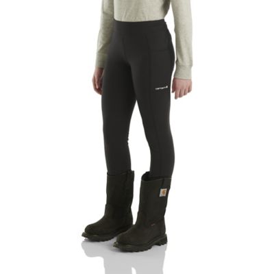 Image showing  Girls' Fitted Mid-Rise Utility Leggings