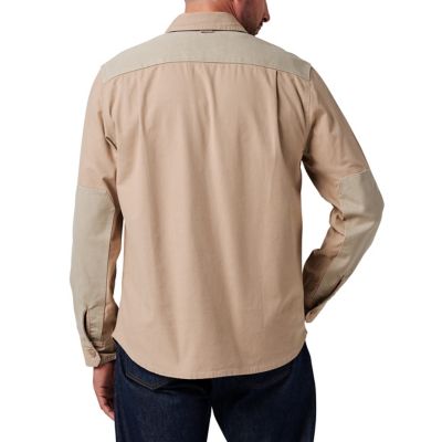 Image showing  Long Sleeve Solid Slub Canvas Shirt