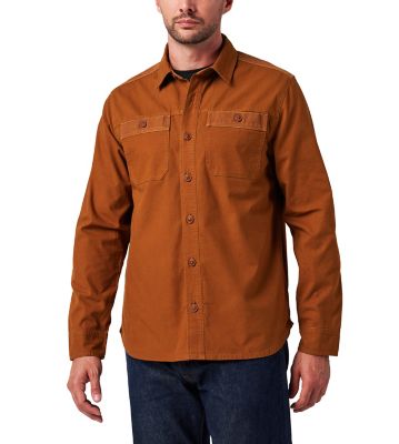 Image showing  Long Sleeve Solid Slub Canvas Shirt