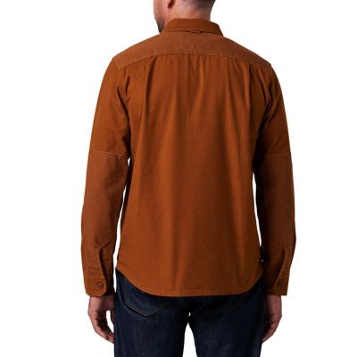 Image showing 1 th Lucky Brand Workwear Long Sleeve Solid Slub Canvas Shirt