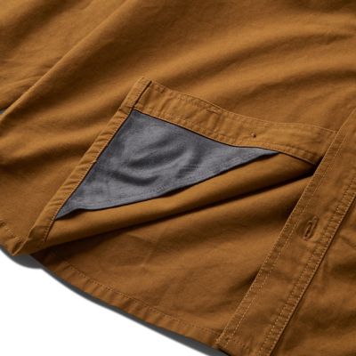 Image showing 2 th Lucky Brand Workwear Long Sleeve Solid Slub Canvas Shirt