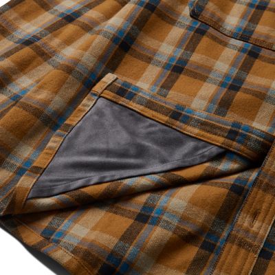 Image showing  Long Sleeve Framework Yarn Dyed Plaid Flannel Shirt