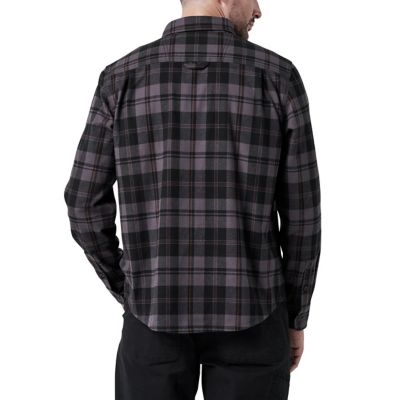 Image showing 1 th Lucky Brand Workwear Long Sleeve Harvest Yarn Dyed Plaid Flannel Shirt