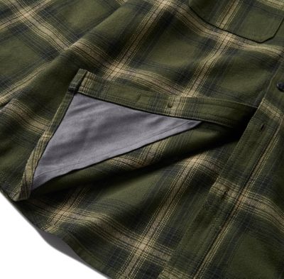 Image showing  Long Sleeve Hometown Yarn Dyed Plaid Flannel Shirt