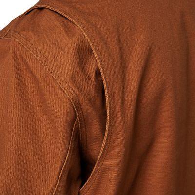 Image showing  Full Zip Canvas Chore Jacket with Quilted Lining