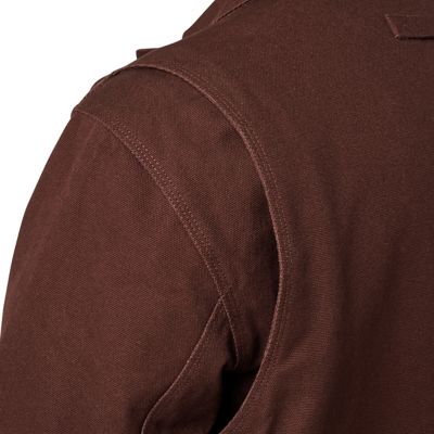 Image showing  Full Zip Canvas Chore Jacket with Quilted Lining