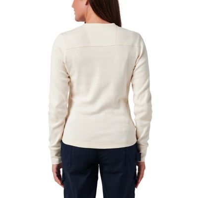 Image showing  Long Sleeve Crewneck T-Shirt with Wide Rib Trim